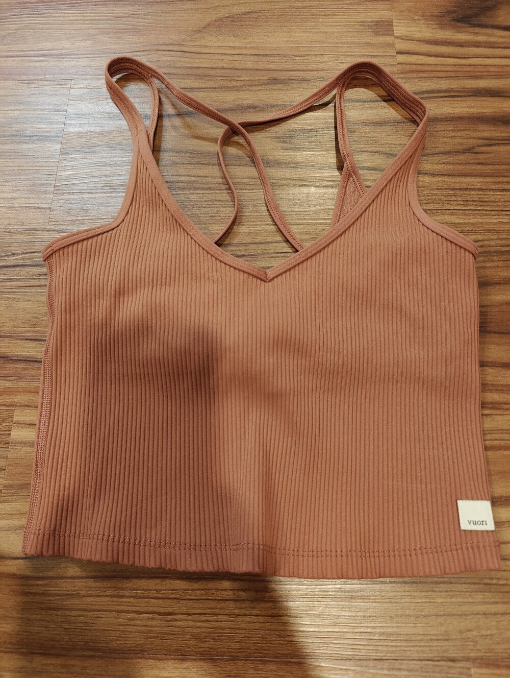 Vuori Women's Rib Crop Tank - Picture 2 of 6